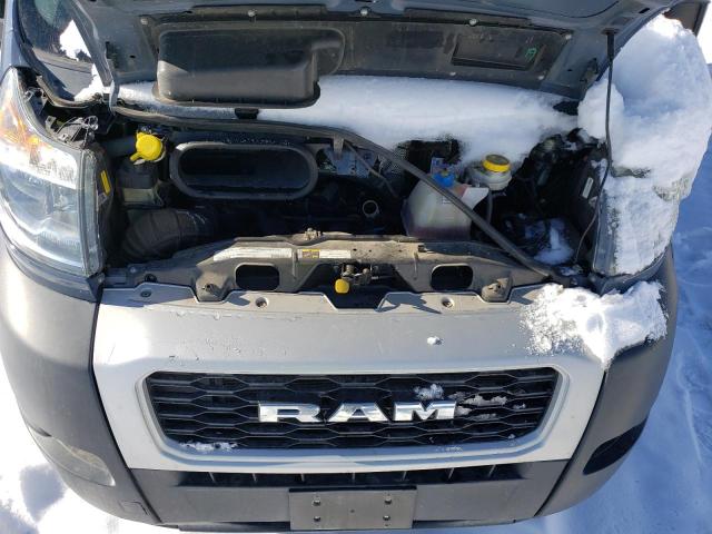 3C6URVJG9KE541789 - 2019 RAM PROMASTER 3500 HIGH ნაცრისფერი ფოტო 10