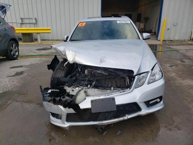 WDDHF8HB4BA465454 - 2011 MERCEDES-BENZ E 350 4MATIC SILVER photo 5