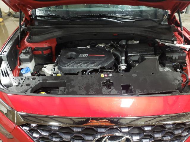 5NMS5CAA3LH187130 - 2020 HYUNDAI SANTA FE LIMITED RED photo 12