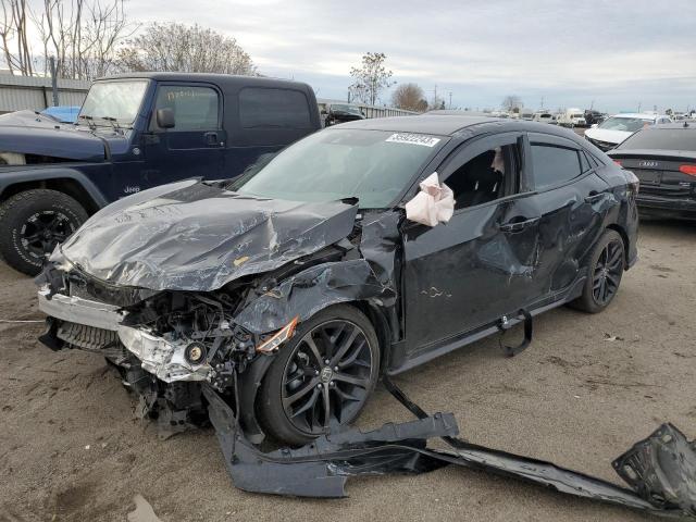 SHHFK7H40MU415443 - 2021 HONDA CIVIC SPORT Schwarz Foto 1