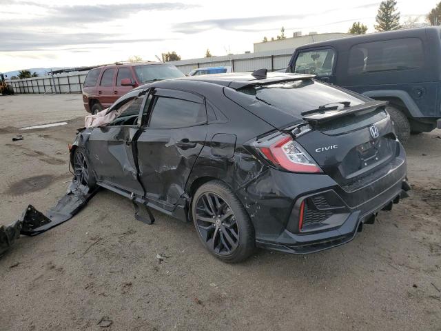 SHHFK7H40MU415443 - 2021 HONDA CIVIC SPORT BLACK photo 2