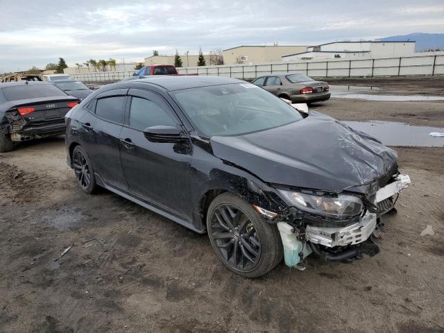 SHHFK7H40MU415443 - 2021 HONDA CIVIC SPORT Schwarz Foto 4