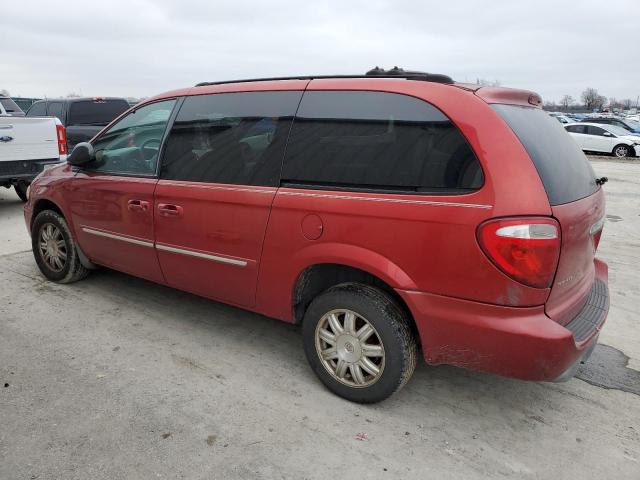 2C4GP54L85R112764 - 2005 CHRYSLER TOWN & COU TOURING მუქწითელი ფოტო 2