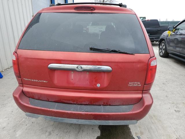 2C4GP54L85R112764 - 2005 CHRYSLER TOWN & COU TOURING მუქწითელი ფოტო 6