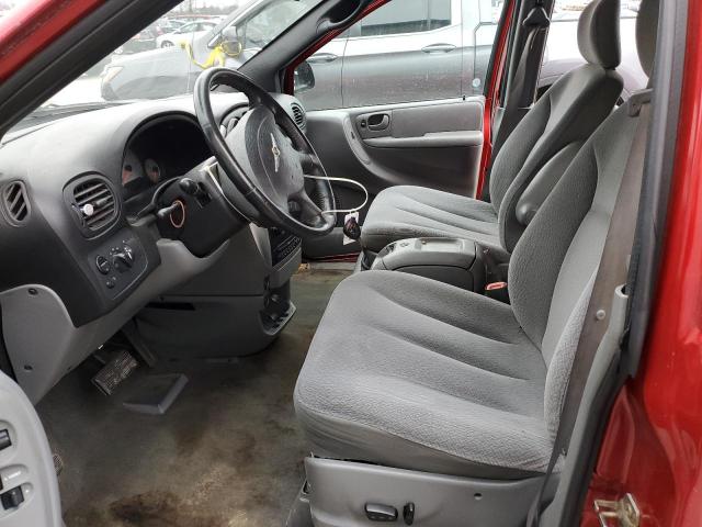 2C4GP54L85R112764 - 2005 CHRYSLER TOWN & COU TOURING მუქწითელი ფოტო 7