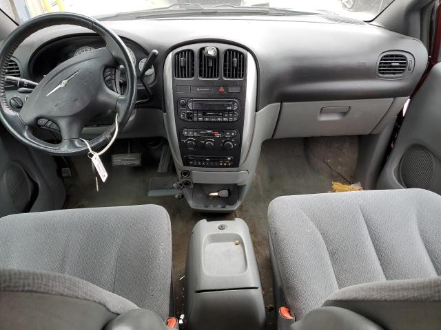 2C4GP54L85R112764 - 2005 CHRYSLER TOWN & COU TOURING მუქწითელი ფოტო 8