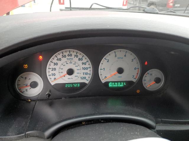 2C4GP54L85R112764 - 2005 CHRYSLER TOWN & COU TOURING მუქწითელი ფოტო 9