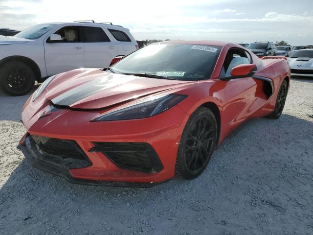 1G1YA2D42P5109624 - 2023 CHEVROLET CORVETTE STINGRAY 1LT RED photo 1