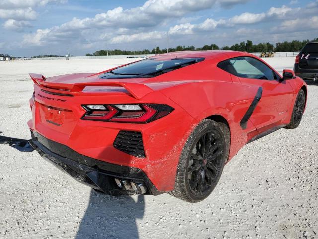 1G1YA2D42P5109624 - 2023 CHEVROLET CORVETTE STINGRAY 1LT RED photo 3