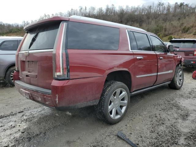 1GYS4JKJ2GR191896 - 2016 CADILLAC ESCALADE ESV PREMIUM RED photo 3