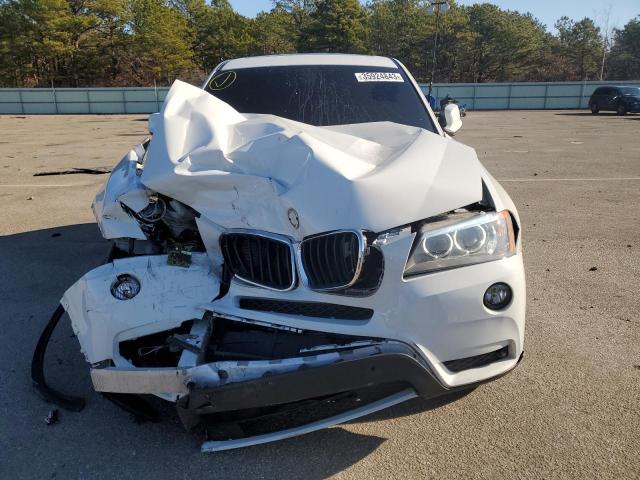 5UXWX9C50D0A10309 - 2013 BMW X3 XDRIVE28I WHITE photo 5