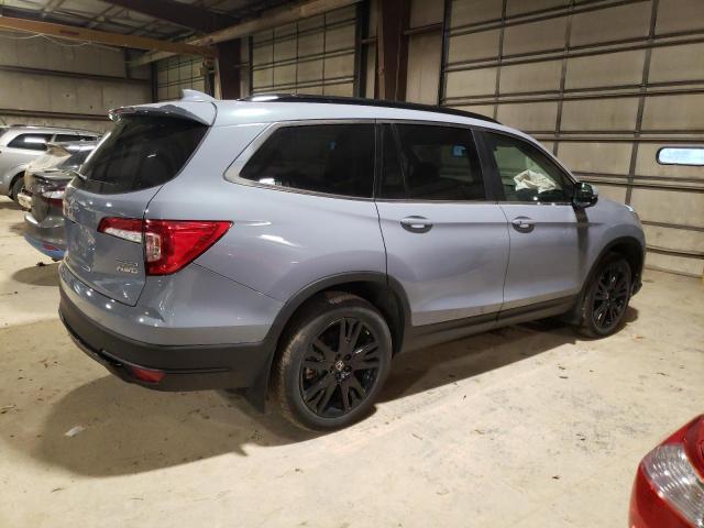 5FNYF6H23NB063337 - 2022 HONDA PILOT SE GRAY photo 3