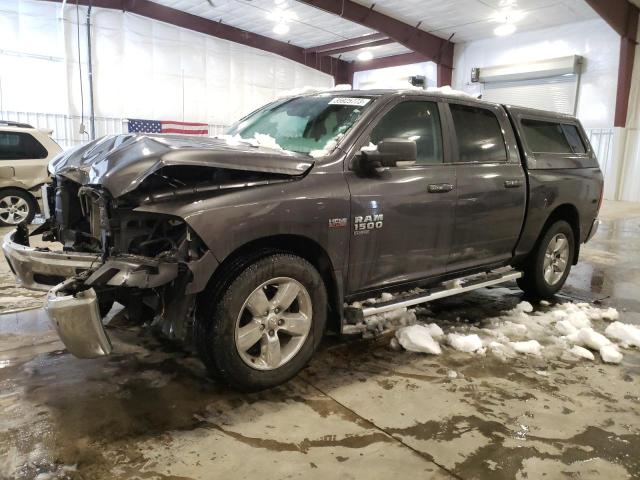 1C6RR7LT7KS620645 - 2019 RAM 1500 CLASS SLT GRAY photo 1