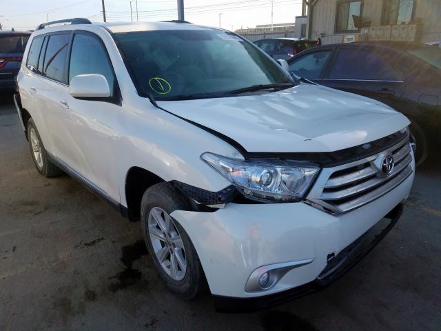 5TDBK3EH6DS264605 - 2013 TOYOTA HIGHLANDER BASE  photo 1