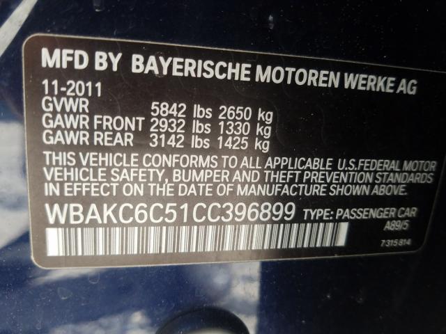 WBAKC6C51CC396899 - 2012 BMW ALPINA B7  photo 10