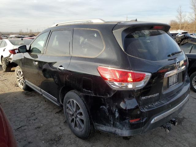 5N1AR2MM1DC636557 - 2013 NISSAN PATHFINDER S BLACK photo 2