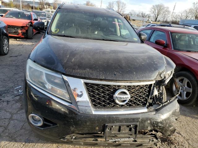 5N1AR2MM1DC636557 - 2013 NISSAN PATHFINDER S BLACK photo 5