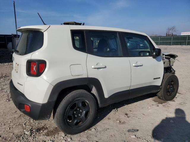 ZACCJBAB9HPG05551 - 2017 JEEP RENEGADE SPORT Սպիտակ լուսանկար 3