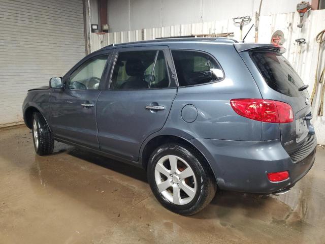 5NMSH13E68H219698 - 2008 HYUNDAI SANTA FE SE BLUE photo 2