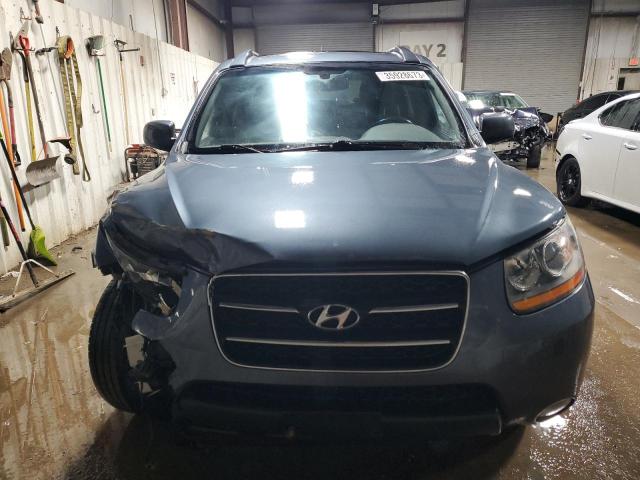 5NMSH13E68H219698 - 2008 HYUNDAI SANTA FE SE BLUE photo 5