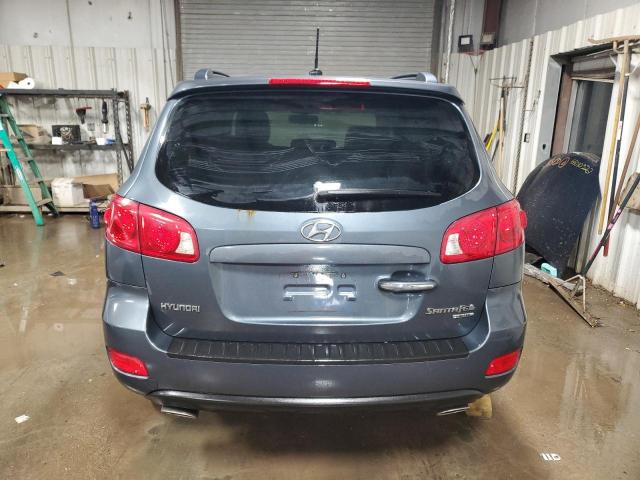 5NMSH13E68H219698 - 2008 HYUNDAI SANTA FE SE BLUE photo 6