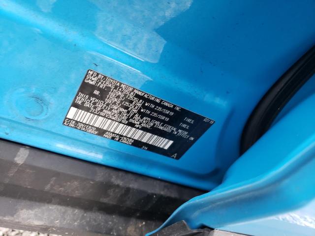 2T3J1RFV2KW030169 - 2019 TOYOTA RAV4 ADVENTURE BLUE photo 12