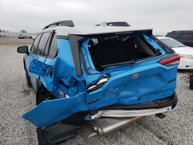 2T3J1RFV2KW030169 - 2019 TOYOTA RAV4 ADVENTURE BLUE photo 2