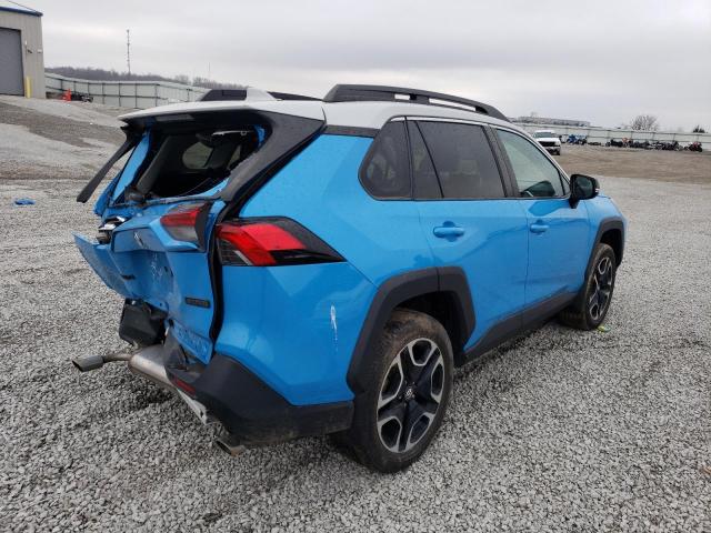 2T3J1RFV2KW030169 - 2019 TOYOTA RAV4 ADVENTURE BLUE photo 3