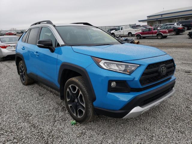 2T3J1RFV2KW030169 - 2019 TOYOTA RAV4 ADVENTURE BLUE photo 4