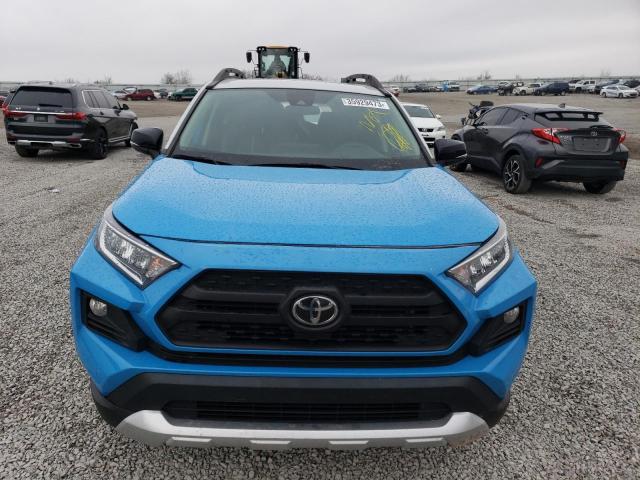 2T3J1RFV2KW030169 - 2019 TOYOTA RAV4 ADVENTURE BLUE photo 5