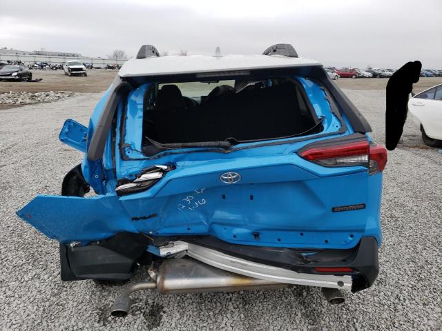 2T3J1RFV2KW030169 - 2019 TOYOTA RAV4 ADVENTURE BLUE photo 6