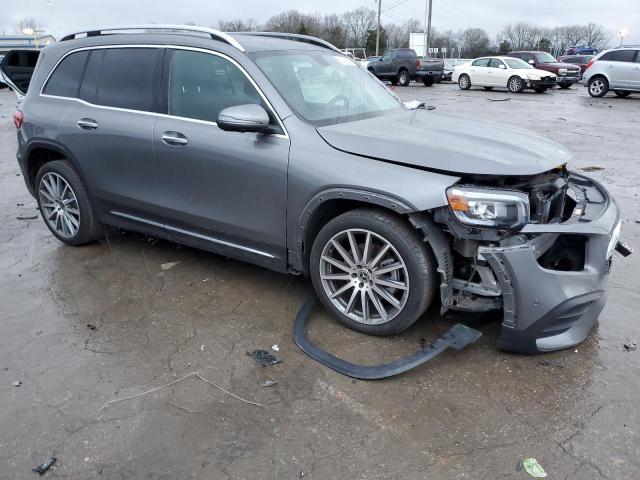 W1N4M4HB9MW111712 - 2021 MERCEDES-BENZ GLB 250 4MATIC GRAY photo 4