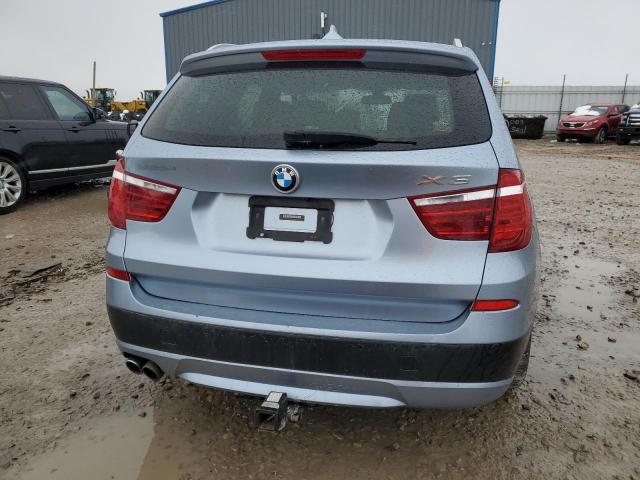 5UXWX9C52E0D35416 - 2014 BMW X3 XDRIVE28I BLUE photo 6