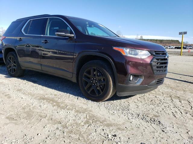 1GNERHKW1MJ137418 - 2021 CHEVROLET TRAVERSE LT PURPLE photo 4