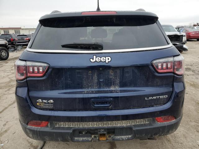 3C4NJDCBXJT222637 - 2018 JEEP COMPASS LIMITED BLUE photo 6