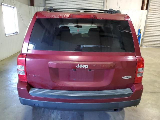 1C4NJPFB6CD657273 - 2012 JEEP PATRIOT LATITUDE RED photo 6