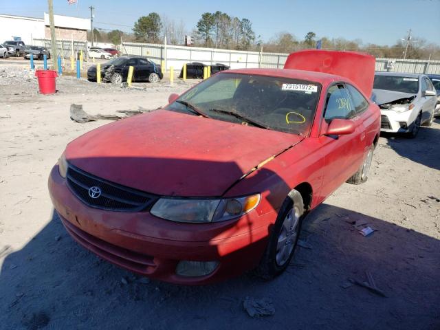 2T1CF22P2YC292916 - 2000 TOYOTA CAMRY SOLA SE RED photo 1