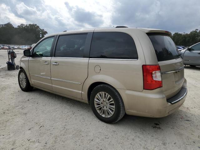 2C4RC1GGXDR515607 - 2013 CHRYSLER TOWN & COU LIMITED GOLD photo 2