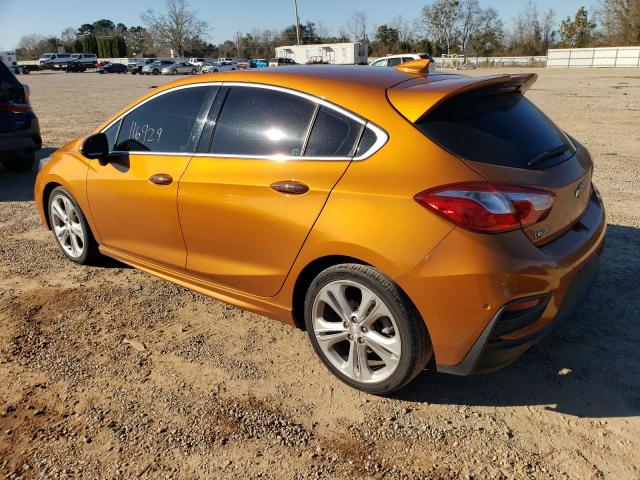 3G1BF6SM6HS597985 - 2017 CHEVROLET CRUZE PREMIER GOLD photo 2