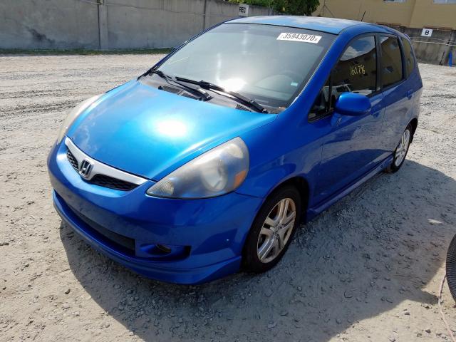 JHMGD376X7S028013 - 2007 HONDA FIT S  photo 2