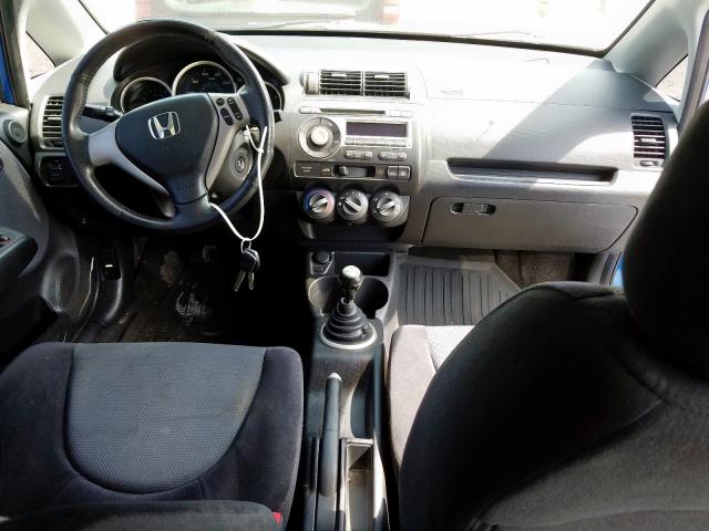 JHMGD376X7S028013 - 2007 HONDA FIT S  照片 9