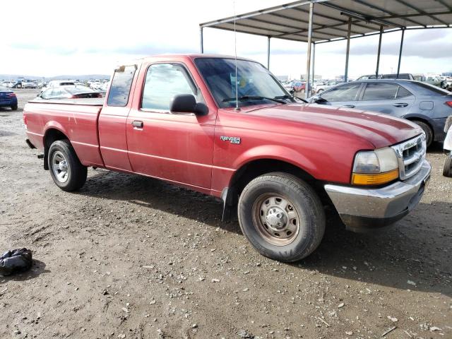 1FTYR14V3YTA87276 - 2000 FORD RANGER SUP BURGUNDY photo 4