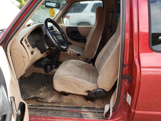 1FTYR14V3YTA87276 - 2000 FORD RANGER SUP BURGUNDY photo 7