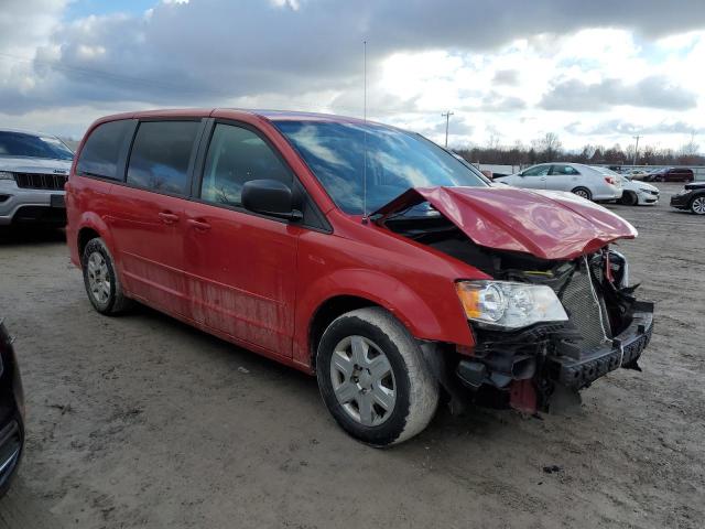 2C4RDGBG1CR203391 - 2012 DODGE GRAND CARA SE RED photo 4