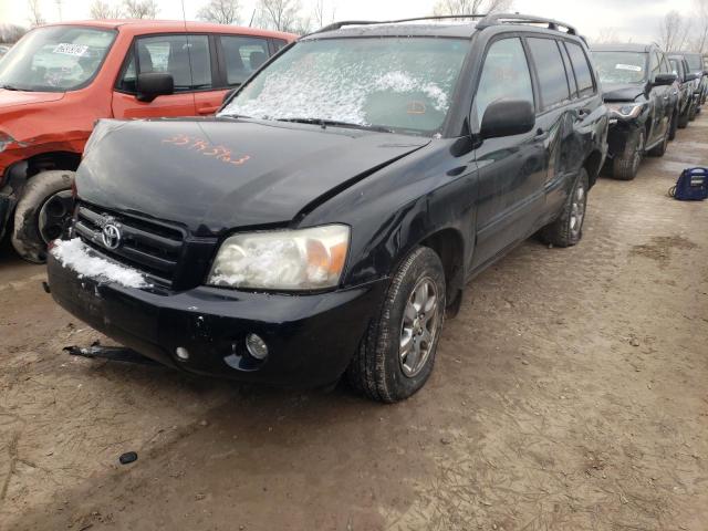 JTEDP21A670139278 - 2007 TOYOTA HIGHLANDER SPORT BLACK photo 1