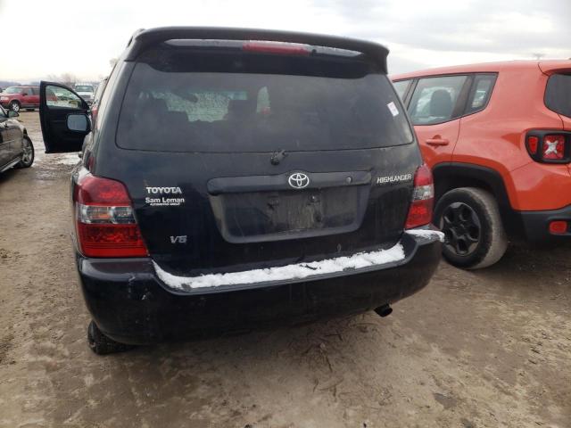 JTEDP21A670139278 - 2007 TOYOTA HIGHLANDER SPORT BLACK photo 6