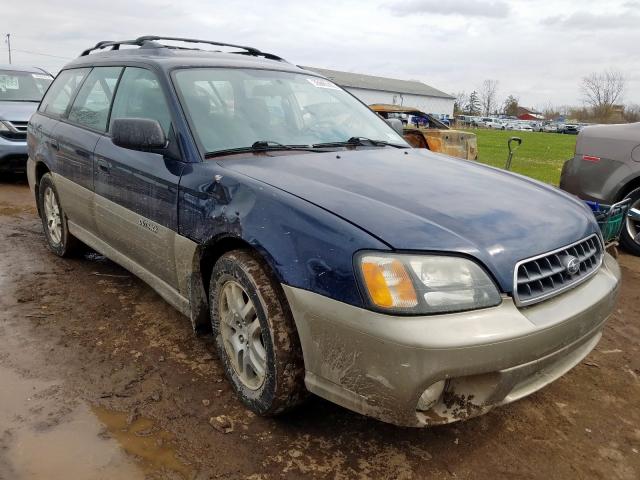 4S3BH675547630079 - 2004 SUBARU LEGACY OUTBACK AWP  photo 1