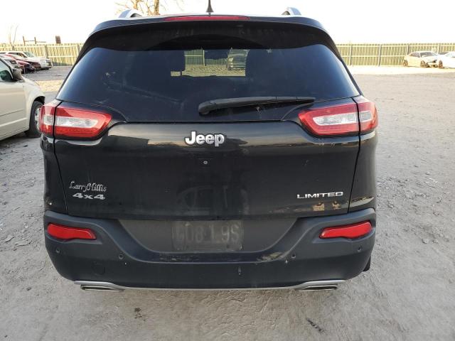 1C4PJMDS6GW166321 - 2016 JEEP CHEROKEE LIMITED BLACK photo 6