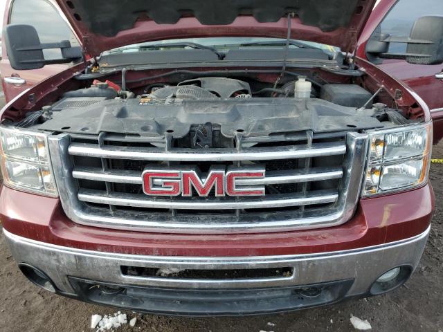 3GTP2VE29DG255733 - 2013 GMC SIERRA K1500 SLE MAROON photo 11