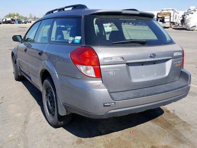 4S4BP61C387366887 - 2008 SUBARU subaru outback 2.  photo 3